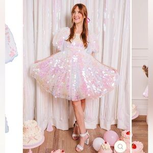 NWT Ivy City Co Shimmer Dress Size 4